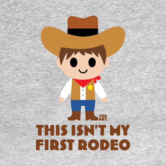 FIRST RODEO by toddgoldmanart